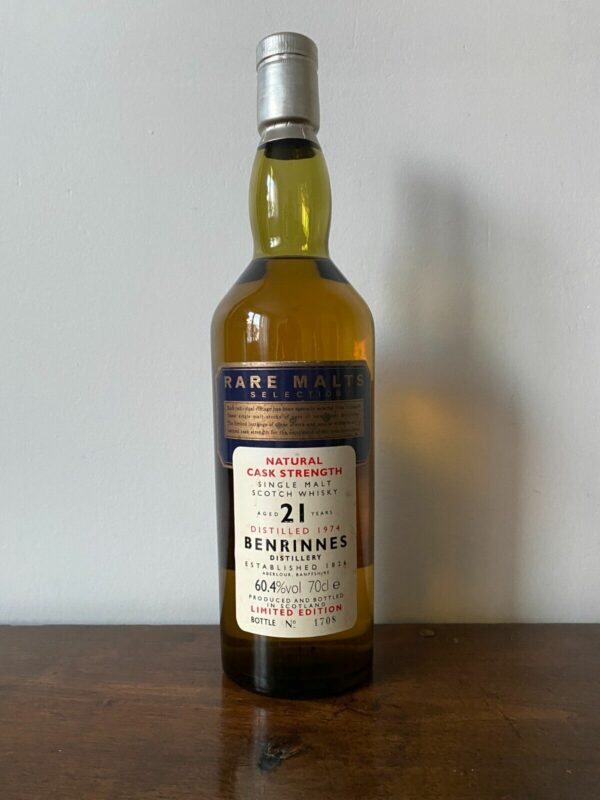 WHISKY BENRINNES 1974