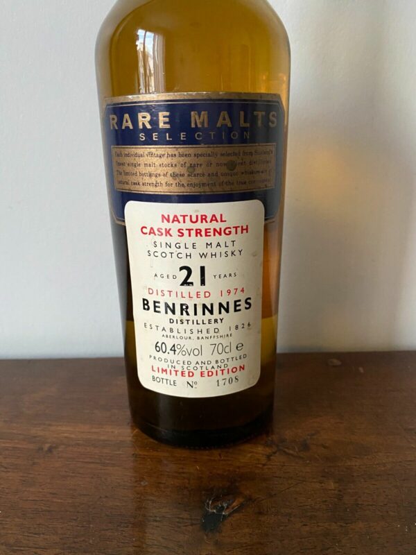 WHISKY BENRINNES 1974